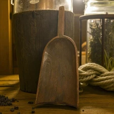 Antique Primitive  11" Scoop Farmhouse Rustic Decor