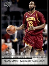 2014-15 Upper Deck NCAA March Madness James Harden #HA-1 Arizona State Sun Devil