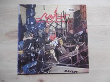 Raven Band Autographs Signed LP Cover "Rock Until You Drop" Vinyl