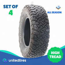 Set Of 4 Used Lt 28575r18 Bfgoodrich All-terrain Ta Ko3 129126s - 13-1532