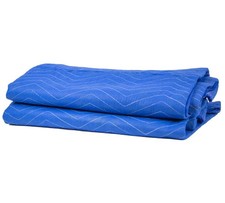 2 Pack 72" x 80" Non Woven Economy Moving Blankets