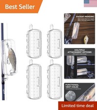 Bait Kapsule Lure Cover - Ventilated Hook Protection in 4 Sizes S, M, L, Jumbo
