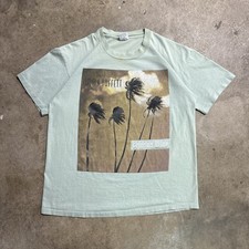 Vintage Jimmy Buffet Shirt Mens XL Green 90s Band Tee Banana Wind Music USA