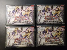 YUGIOH: Alliance Insight 1st Edition 4x MINI BOOSTER BOX - FACTORY SEALED NEW