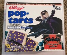 Kelloggs Pop-Tarts Frosted Blueberry Box Batg...