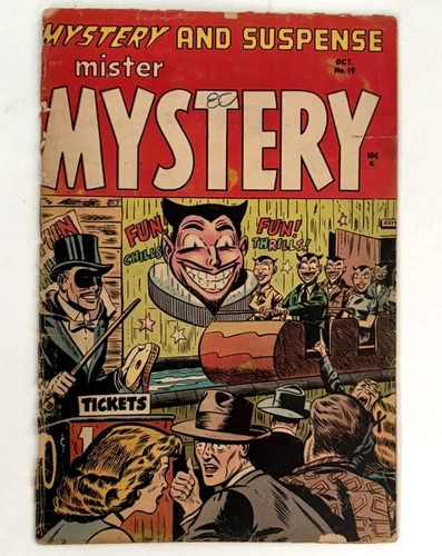 Pre Code Comic. 1954. Mister Mystery.