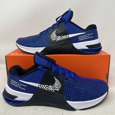 Nike Men\'s Size 11.5 Metcon 8 Old Royal Blue White Black New DO9328-400 Nike Men main image 4