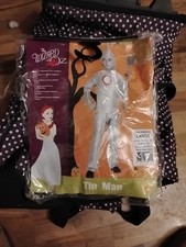 NWT Spirit Halloween The Wizard of Oz Tin Man Costume Adult Large Silver