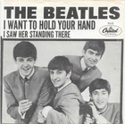 BEATLES, THE (I Want To Hold Your)  Capitol 5112 = MINT VINTAGE PS; & VG+ record