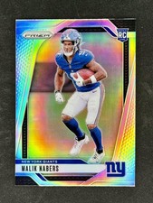 2024 Panini Prizm - Rookies Malik Nabers #370 Silver Prizm (RC)