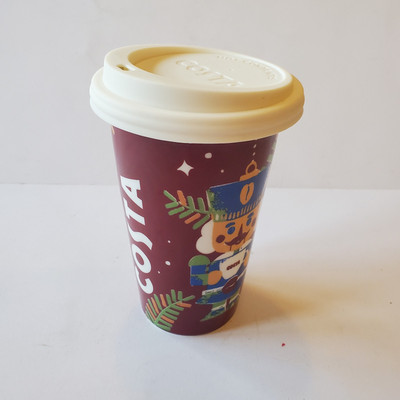 Costa Kaffee Keramik Becher Tasse Weihnachten Nussknacker 2018 Neu ohne Etikett