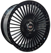 22 Flow Forged Wheels 4 Fit Escalade Vistiq Rims Floater Caps 4 Wheels