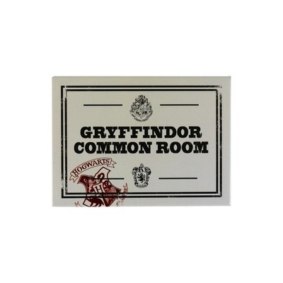 Offiziell lizenzierter Harry Potter Gryffindor Gemeinschaftsraum Metallmagnet von HMB