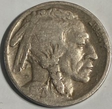 1927 S Buffalo Nickel Rare San Francisco Mint Vintage United States Coin BN2407