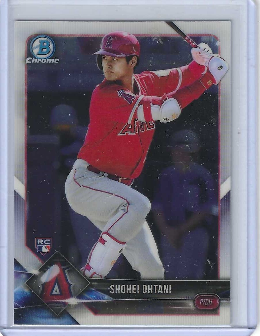 2018 BOWMAN CHROME SHOHEI OHTANI RC #1 - MINT (UNGRADED)