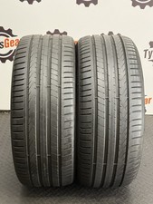2x 225 45 R17 91Y PIRELLI CINTURATO P7 4-5MM TESTED FREE FITTING