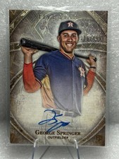 2014 Topps Five Star George Springer Rookie Auto /499 Houston Astros FSA-GSP