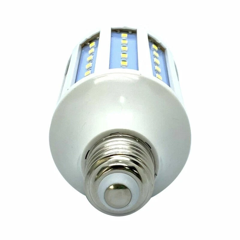 5 Pack 100W Eq LED Bulb 72-Chip Corn Light E26 20W Cool Daylight White 6000K - Image 3 of 4