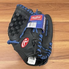 Rawlings WRS125 Select Series Black Blue RHT 12 1/2 Baseball Glove Mitt - New