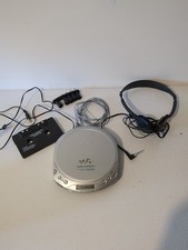 Sony CD Walkman D-E221 ESPMAX With Sony Earphones MDR-24- Working Tested Car Adp