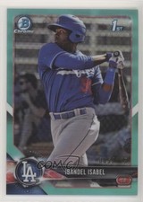 2018 Bowman Chrome Prospects Aqua Refractor /125 Ibandel Isabel #BCP47 7i2
