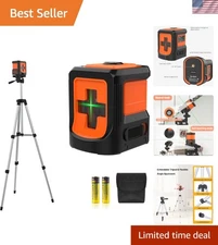 Laser-Level-With-Tripod, Green Cross Line Laser with Tripod Self-Leveling, Lazer