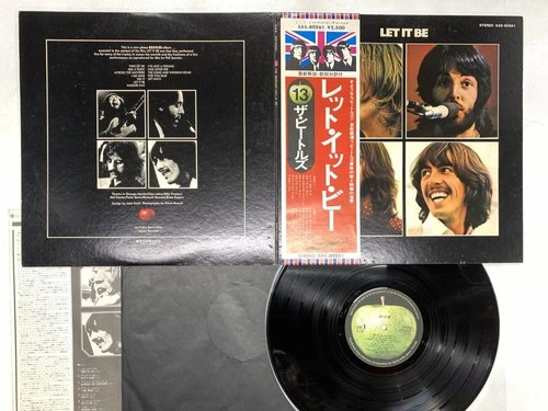 The Beatles Let It Be Japan LP OBI [99685ER]