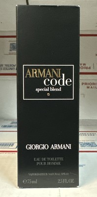 Giorgio Armani Code Special Blend  For Men EDT 2.5oz/75ml