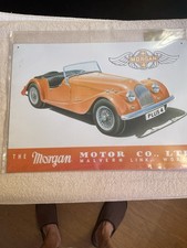 Blechschild Morgan Plus 4 Classic Car 41x30cm...