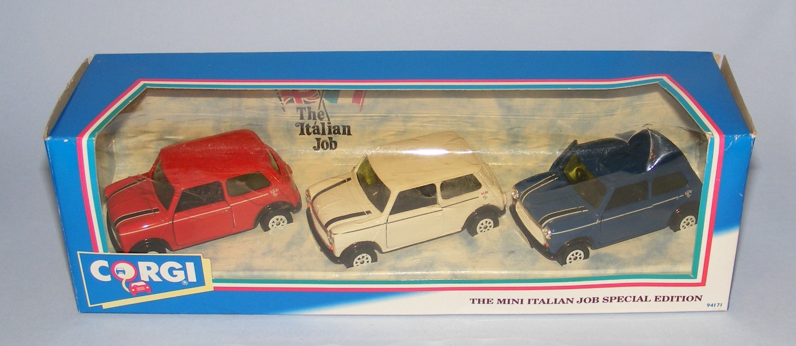 Corgi 94171, The Italian Job Mini Set - Free Price Guide & Review