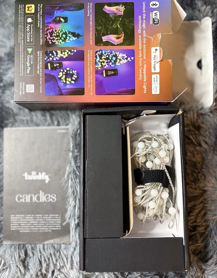 Twinkly Strings Mappable Lights 100 LED 26ft  Holiday Lights - Image 2 of 4