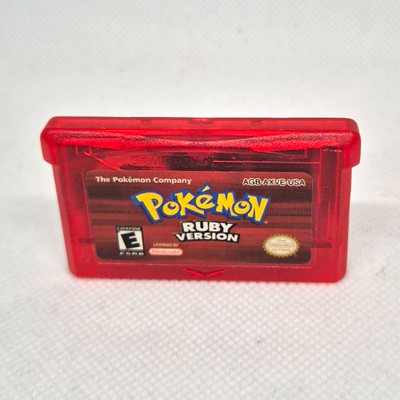 Pokémon Rubin Version (Nintendo Game Boy Advance, 2003) NTSC-U/C E Rated