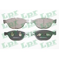 LPR 05P1410 Bremsbelagsatz, Scheibenbremse