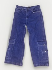 BDG Urban Outfitters Denim Jeans PRESLEY Wide Leg Cargo Baggy Y2K Skater 31x30