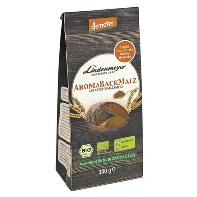 AromaBackMalz - Gerstenmalzmehl Demeter 200g | LINDENMEYER