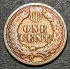 1895 Indian Head Cent Penny Antique U.S.A. One Cent Copper Coin Cleaned  — photo 3