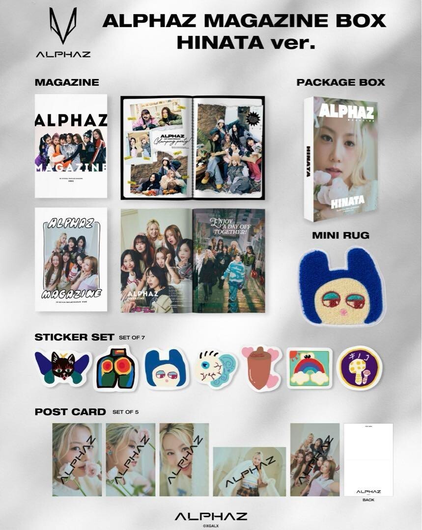 XG ALPHAZ MAGAZINE HINATA