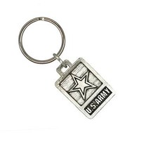 US Army Keychain A1003KC 2 Inch Military, Armed Forces, Gift, Metal, Made in USA
