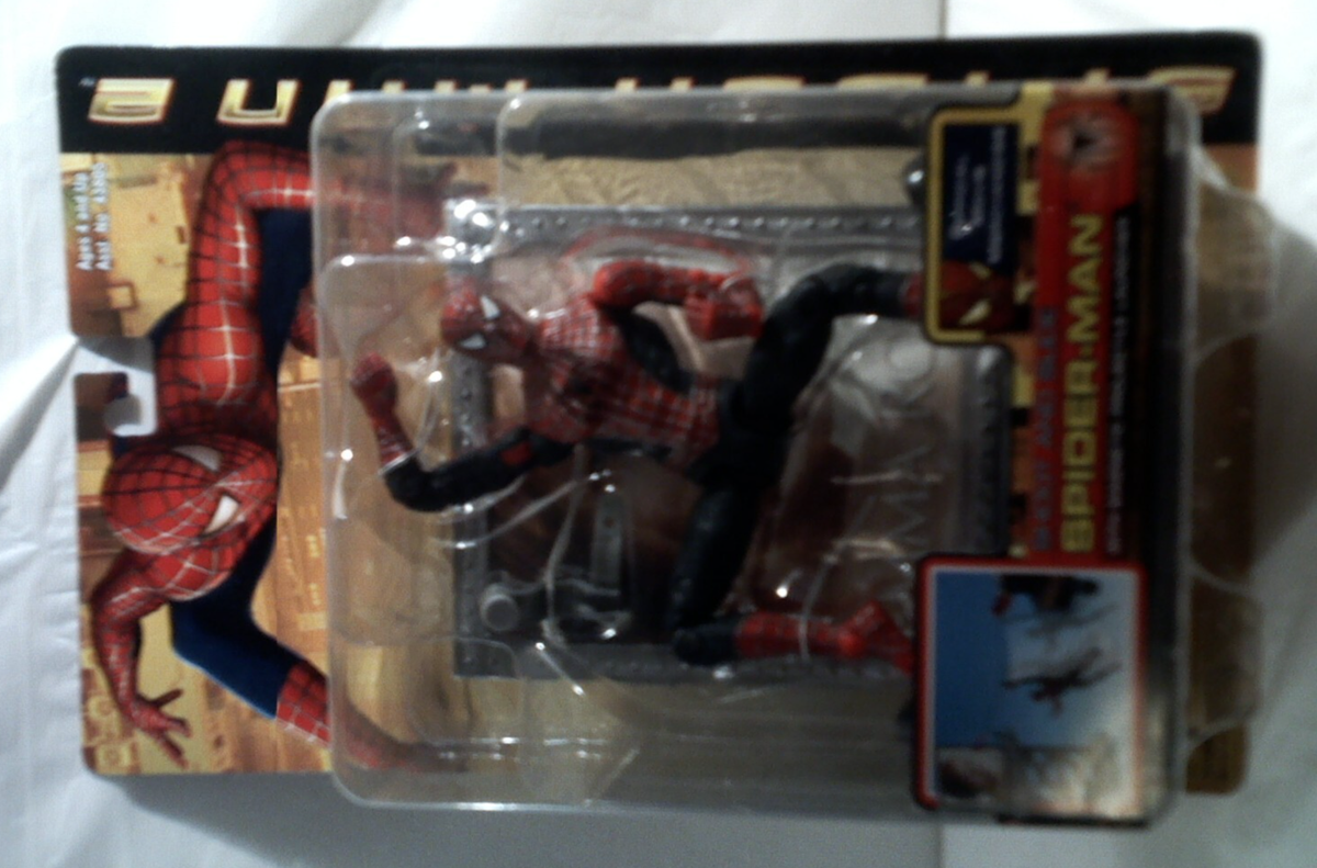 スパイダーマン2 6インチ toybiz トイビズSHOOTAND SLIDE Spider-Man 2: Shoot & Slide Spider-Man with Magnetic