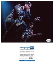 Jonathan Vigil ‘The Ghost Inside’ Lead Singer Signed Autograph 8x10 Photo ACOA
