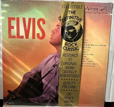 Elvis Presley    Elvis New Vinyl 1984  RCA Victor    Restored to original mono.