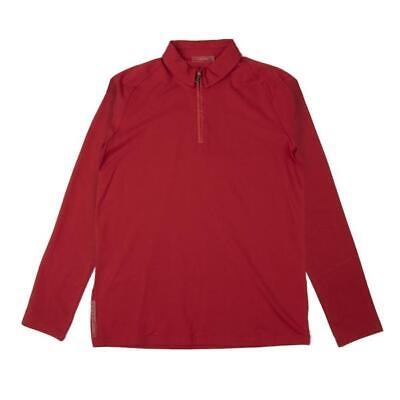 PRADA SPORT Cotton Stretch Half Zip Long Sleeve T Shirt Size PRADA SPORT Cotton Stretch Half Zip Long Sleeve T Shirt Size