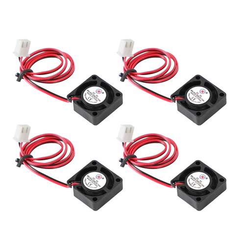 2 Pin Wire 4Pc Brushless DC Cooling Blower Fan 5V 2006 20x20x6mm - Photo 11/12
