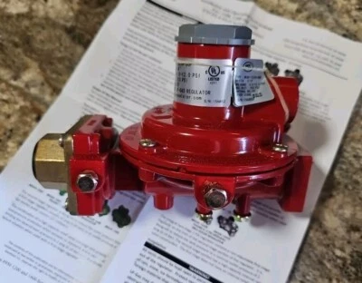 MARSHALL EXCELSIOR MEGR-1222H-BGF POL X 1/2" FPT First 1st Stage Compact Regulator Propane 8-12psi