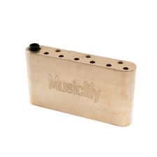 Musiclily Ultra 52.5mm Brass 40mm Tremolo Block For ST Guitar Wilkinson M Bridge