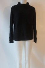Womens Helmut Lang Black Mock Neck Sweater S 