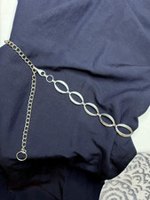 Vintage Silver Big Link Small Link Chain Belt