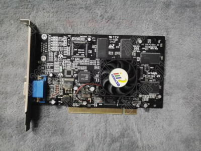 1PC Used MX400 64BIT W/64MB PCI Graphics card by DHL/Fedex shipping