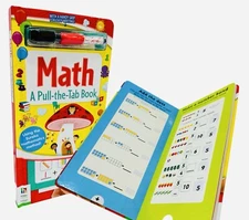 Children's Math activity Book A Pull-the-Tab Math Book New