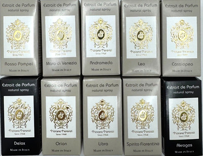 TIZIANA TERENZI COLLECTION SET EXTRAIT VIAL SPRAY 0.05 Oz / 1.5 ml LOT OF 10 PCS